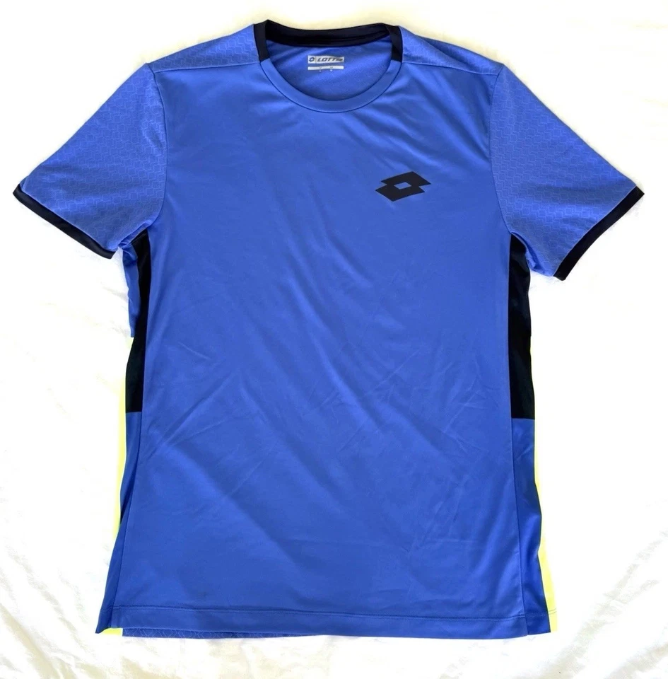 Camisa de tenis Lotto Squadra III para hombre talla M Foto 1 de 4