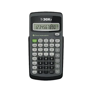 Texas Instruments TI-30Xa Scientific Calculator, 10-Digit LCD, Black Handheld - Bild 1 von 4