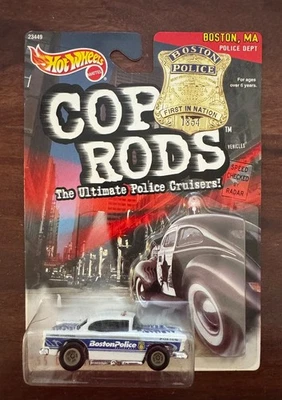 Chevy Mattel Hot Wheels 2000 Cop Rods Boston, MA '55 - Изображение 1 из 2