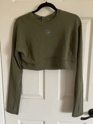 ADIDAS BY STELLA MCCARTNEY Entrenamiento YOGA CROP TOP XLarge Venta al por menor $100 Foto 1 de 4