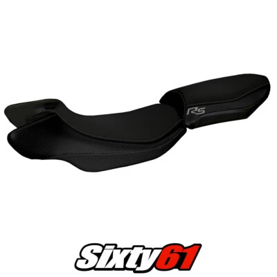 Cubierta de asiento negra BMW R1200RS 2015 2016 2017 2018 2019 Tappezzeria Foto 1 de 4