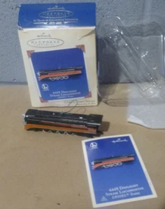 Hallmark Árbol de Navidad Adorno Lionel 4449 Luz de Día Locomotora de Vapor 8vo  - Imagen 1 de 3