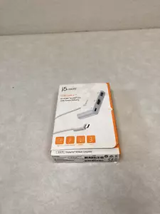 J5 CREATE USB TYPE C TO HDMI & USB 3.0 WITH POWER DELIVERY JCA379 Open Box - Picture 1 of 8