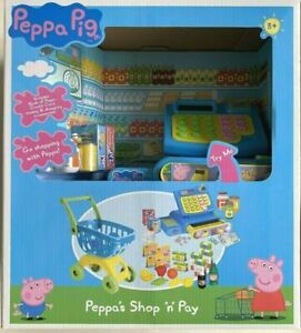 Peppa Pig Cash Register And Shopping Trolley (1684361TE20) Pepper Pie Toy