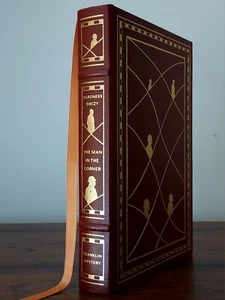 Franklin Library The Man in the Corner RARE FINE Baroness Orczy Leather Edition - Picture 1 of 13