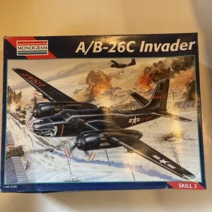 Monogram A/B-26C Invader Airplane 1:48 Scale Model #5508 New  open box - Picture 1 of 17