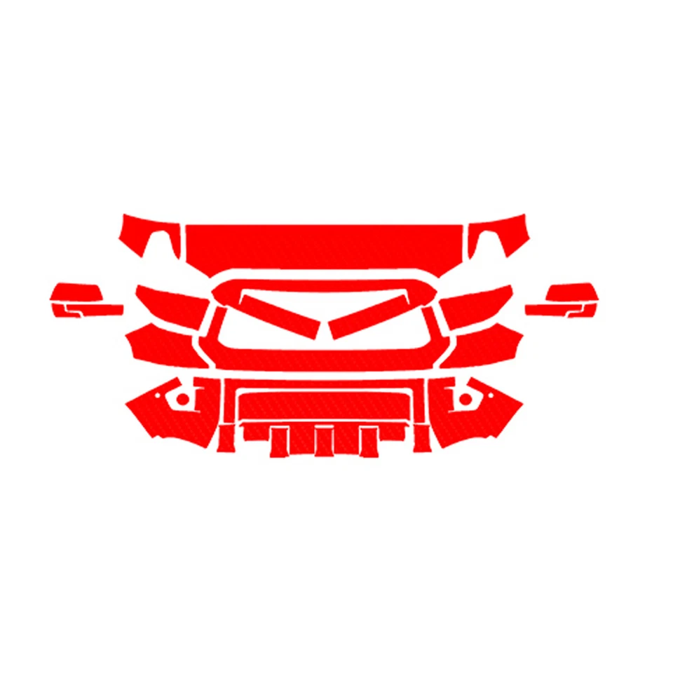 For Toyota Tundra 2014-2021 PreCut Paint Protection Film Clear Bra PPF - Image 1 of 4