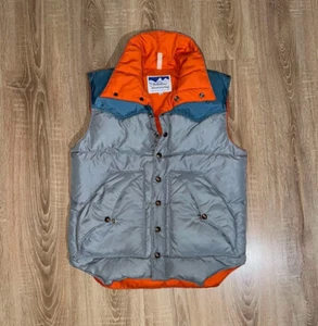 Powderhorn Mountaineering Men's Vintage Retro Rare 90s Down Duck Puffer Vest M - Bild 1 von 6