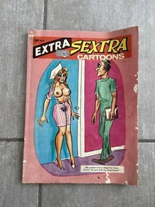 Extra Sextra Cartoon’s Vintage Comic Magazine Books 70s 80s 90s Rare No4 - Picture 1 of 8