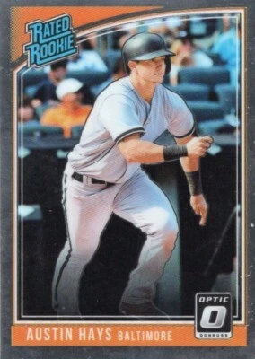 2018 PANINI DONRUSS OPTIC RATED ROOKIE AUSTIN HAYS RC #58 - Image 1 of 2