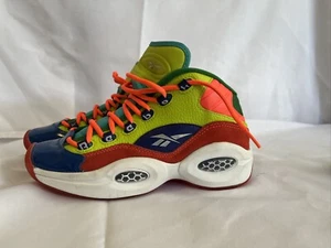 Reebok Classics Question Mid 4 Color Explosion Iverson (HP3005) Youth Size 5.5 - Picture 1 of 10