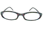 HAND Painted Reader reading Glasses  Free case 5.00 R77-5