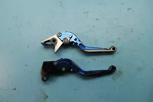920 08-09 SUZUKI GSXR750 AFTERMARKET ADJUSTABLE CLUTCH BRAKE LEVER BRAKE SET - Picture 1 of 11