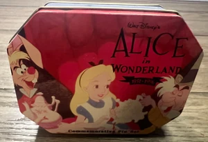 Disney Alice in Wonderland 40th Anniversary Commemorative 6 Piece Pin Set - Picture 1 of 3