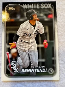 2024 Topps Series 1 Andrew Benintendi Chicago White Sox #306 - Picture 1 of 2