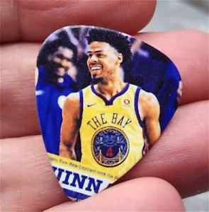 NBA Golden State Warriors Quin Cook Guitar Pick Lapel Pin or Tie Tack - Picture 1 of 2