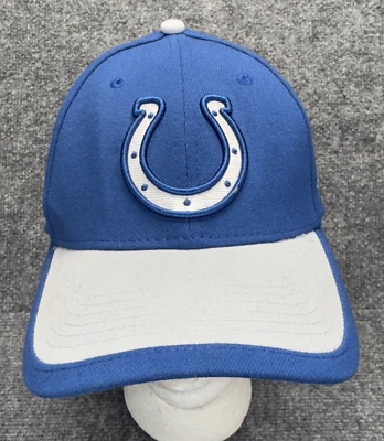 Кепка Indianapolis Colts New Era кепка для взрослых S-M синяя серая облегающая NFL New Era - Изображение 1 из 4
