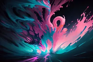 Arte de pared abstracto sin marco, póster, impresión. Lienzo sin marco, cuadro, decoración del hogar. - Imagen 1 de 8