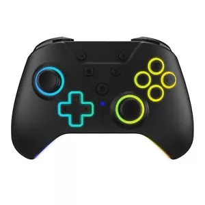 Armor3 NuRival Wireless Hall Effect Stick Controller For Nintendo Switch - Black - Picture 1 of 7