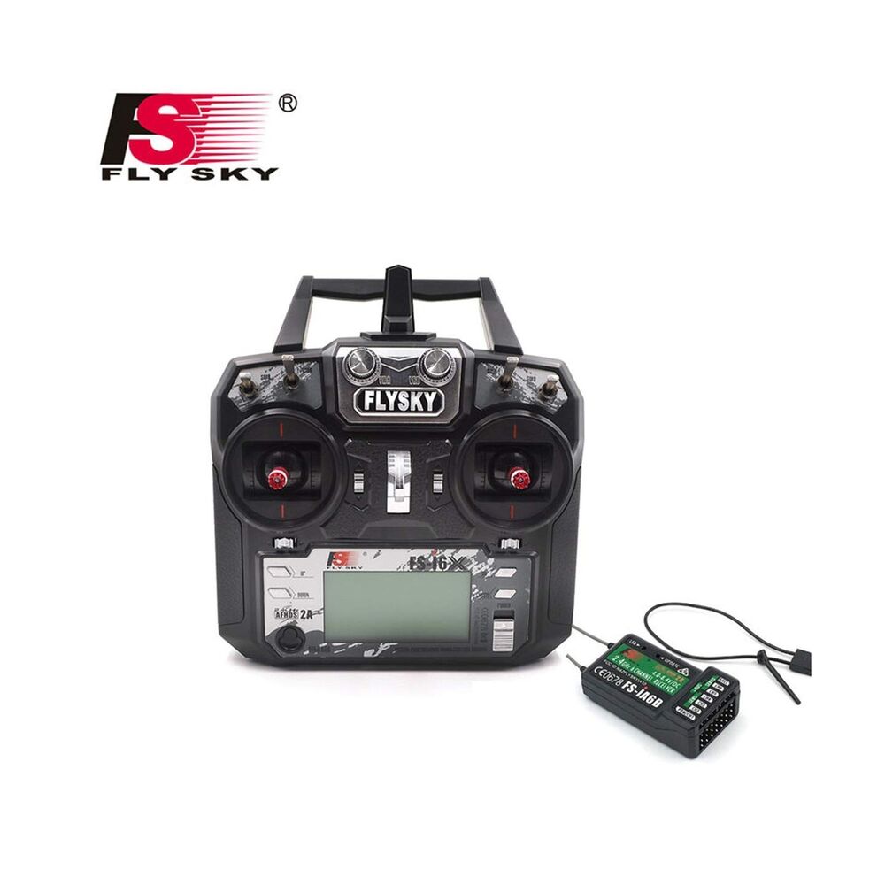 Flysky FS-i6X FS I6X 2.4G 6CH RC Transmitter Controller iA6B Receiver for RC ...