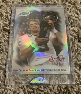 Drew Brees 2010 eTopps Event Series Refractor Card #/1499 - Picture 1 of 2