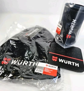 Wurth Beanie Hat with 3M Thinsulate Lining Black with Stubbie Holder New - Picture 1 of 5
