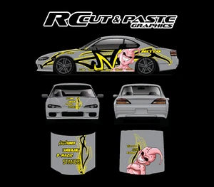 Librea de deriva RC escala 1/10 y 1/24 - Buu - Imagen 1 de 4