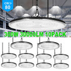 10 Pack 300W UFO Led High Bay Lights Commercial Warehouse Factory Light Fixture 
