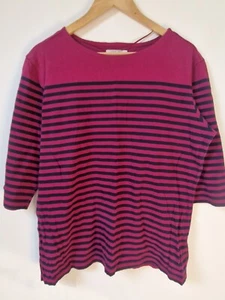 Seasalt Sailor Top Striped Blouse Size 20 - Picture 1 of 4
