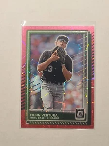 Donruss Optic Robin Ventura #86 Pink Velocity 28/79 Chicago White Sox 2025 - Imagen 1 de 2
