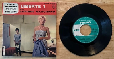 45 7" FRENCH EP SOUNDTRACK LIBERTE 1 CORINNE MARCHAND - Image 1 of 2