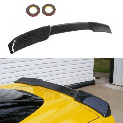 Trunk Wing Spoiler H Style Carbon Look Fits For Chevrolet Corvette C6 2005-2013 Foto 1 de 4