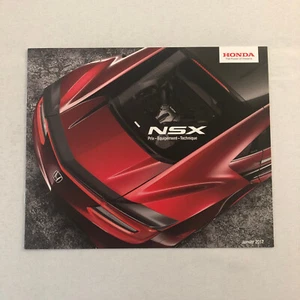 2017 Honda NSX Sales Brochure Catalog Technical Spec SWITZERLAND French Text - Picture 1 of 6