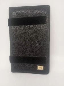 Carven black leather organizer travel document wallet. - Picture 1 of 8