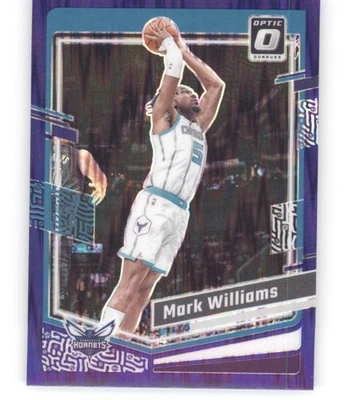 2023-24 Donruss Optic #175 Mark Williams Purple Shock - Image 1 of 2