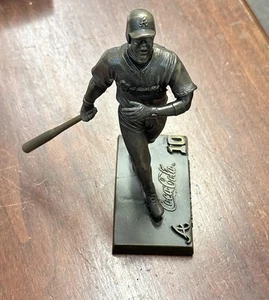 2007 Chipper Jones Bronze Collectors Statue Atlanta Braves Baseball - Picture 1 of 11