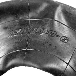 15-600-6 15-6.00-6 15x6.00-6 Tire Inner Tube Bent Metal Valve 6" - Picture 1 of 5