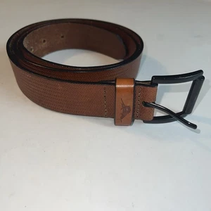 Tommy Bahama strukturierter hellbrauner eleganter Echtledergürtel Herren 1,25" breit neu - Bild 1 von 11