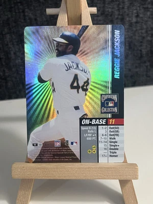 2003 MLB Showdown Reggie Jackson Cooperstown Collection FOIL #122 Athletics - Image 1 of 4