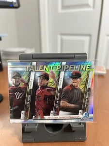 2017 Bowman Chrome Alex Young / Taylor Clarke / Anthony Banda Talent Pipeline - Picture 1 of 2