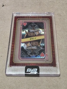 2025 Topps Disney Mint NYCC WALL-E 8 OF Hearts Acetate Playing 59/125 SP - Picture 1 of 2