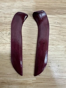 Custom Side Plates-Hoyt Ventum Pro, Rx7, VTM, Rx8, Alpha X -purple Heart Wood - Picture 1 of 1