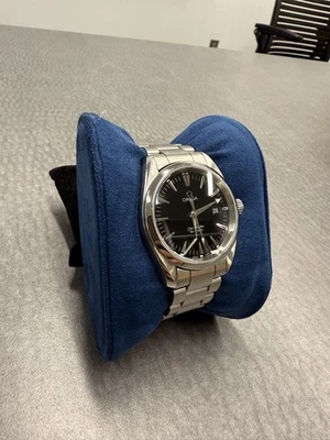 OMEGA Seamaster Aqua Terra 2518.50 Men's Quartz Black Swiss Wristwatches - Image 1 of 4