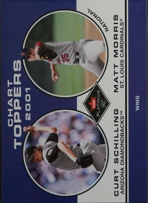 2001 Fleer Platinum Baseball Morris, Schilling #410 - Image 1 of 2