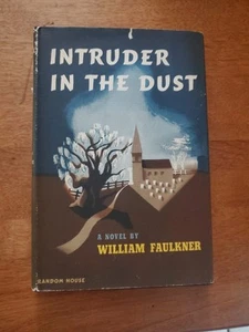 Intruder in the Dust - William Faulkner, First Ed, First Printing, DJ - Foto 1 di 12