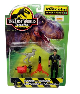 Jurassic Park Lost World - Figura Ian Malcolm - Sin usar, en caja - Kenner 1996 - Nuevo Foto 1 de 2