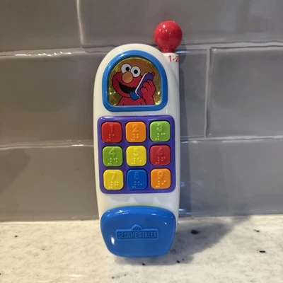 Teléfono Mattel Sesame Street Elmo 2000 ~ teléfono ~ conversaciones ~ ¡probado y funcionando! Foto 1 de 4