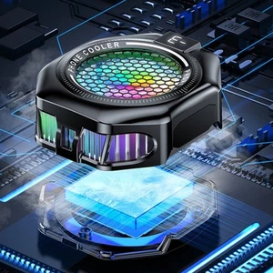 Refroidisseur Téléphone Gaming avec Arrière Magnétique et Éclairage RGB pou - Photo 1 sur 14