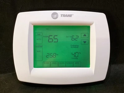 Trane TCONT803AS32DAA TH8321U1030 Touch Screen Programable Thermostat - Image 1 of 3