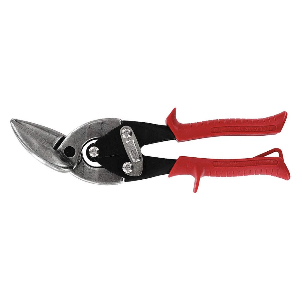 MIDWEST SNIPS MWT-6510L Aviation Snips,Left/Straight,9-3/4 In PK 5 - Image 1 of 1